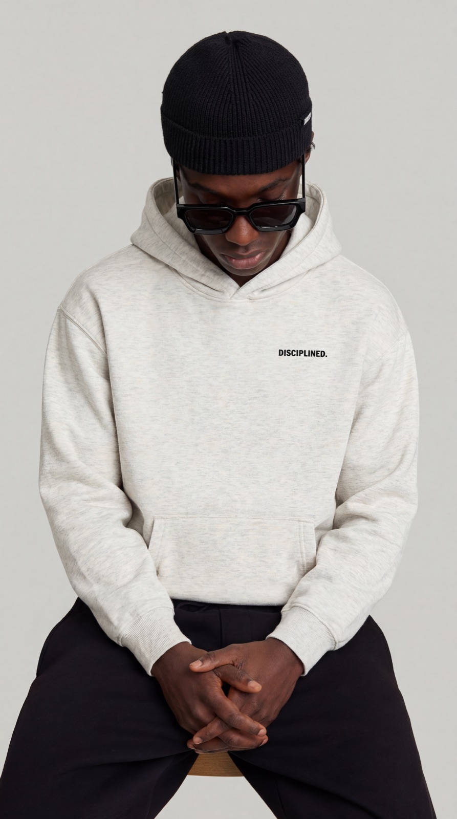 DISCIPLINED. hoodie — studio